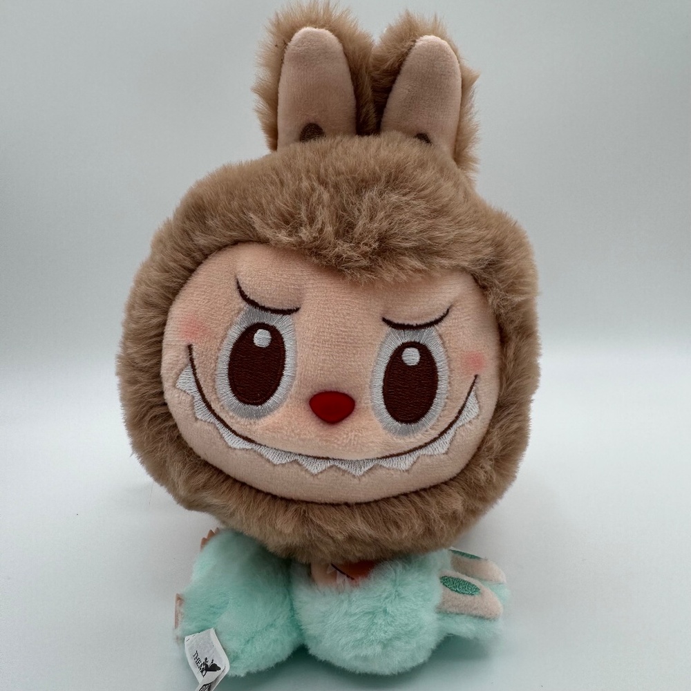 Pop Land Winter Fluffy Holiday Series -- Labubu Plush Earmuffs
